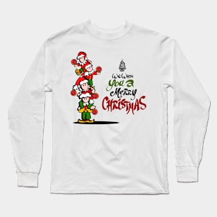 We wish you a merry christmas Long Sleeve T-Shirt